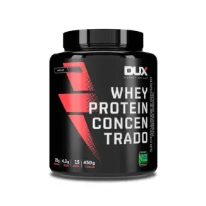 Whey Protein Concentrado DUX Sabor Chocolate Pote 450g